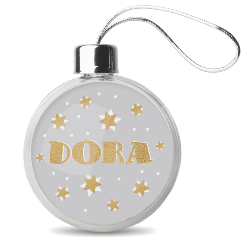 Kuglica zvjezdice i ime