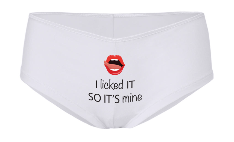 Donje rublje I licked so it's mine
