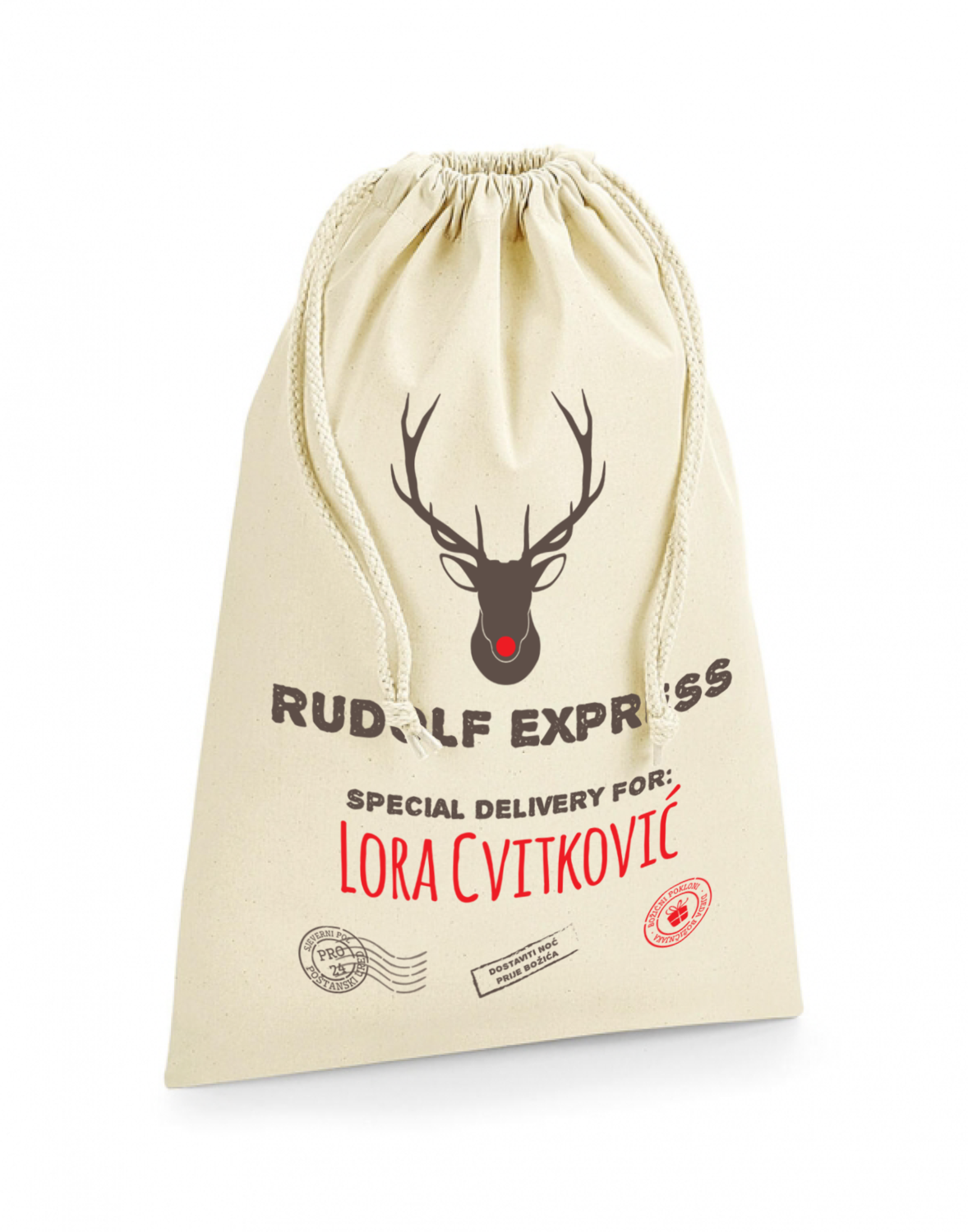 Vreća za poklone Rudolf express