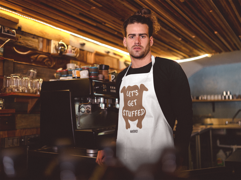 Pregača Let's get stuffed