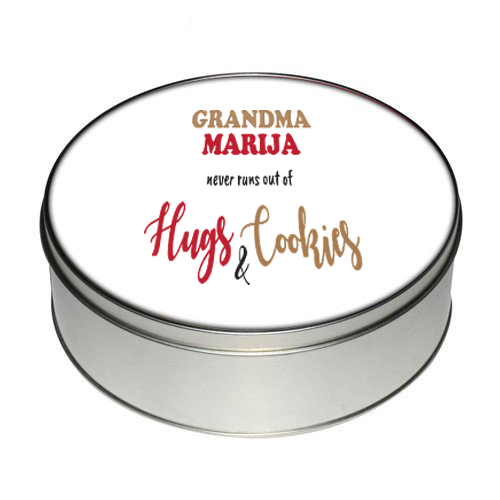 Kutija Hugs&amp;Cookies, Oblik kutije:: Okrugla