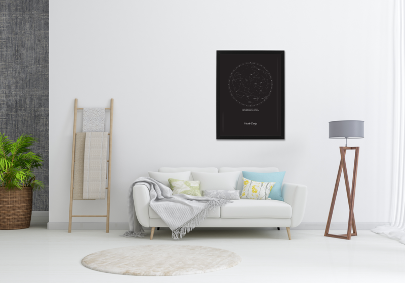 Night sky poster
