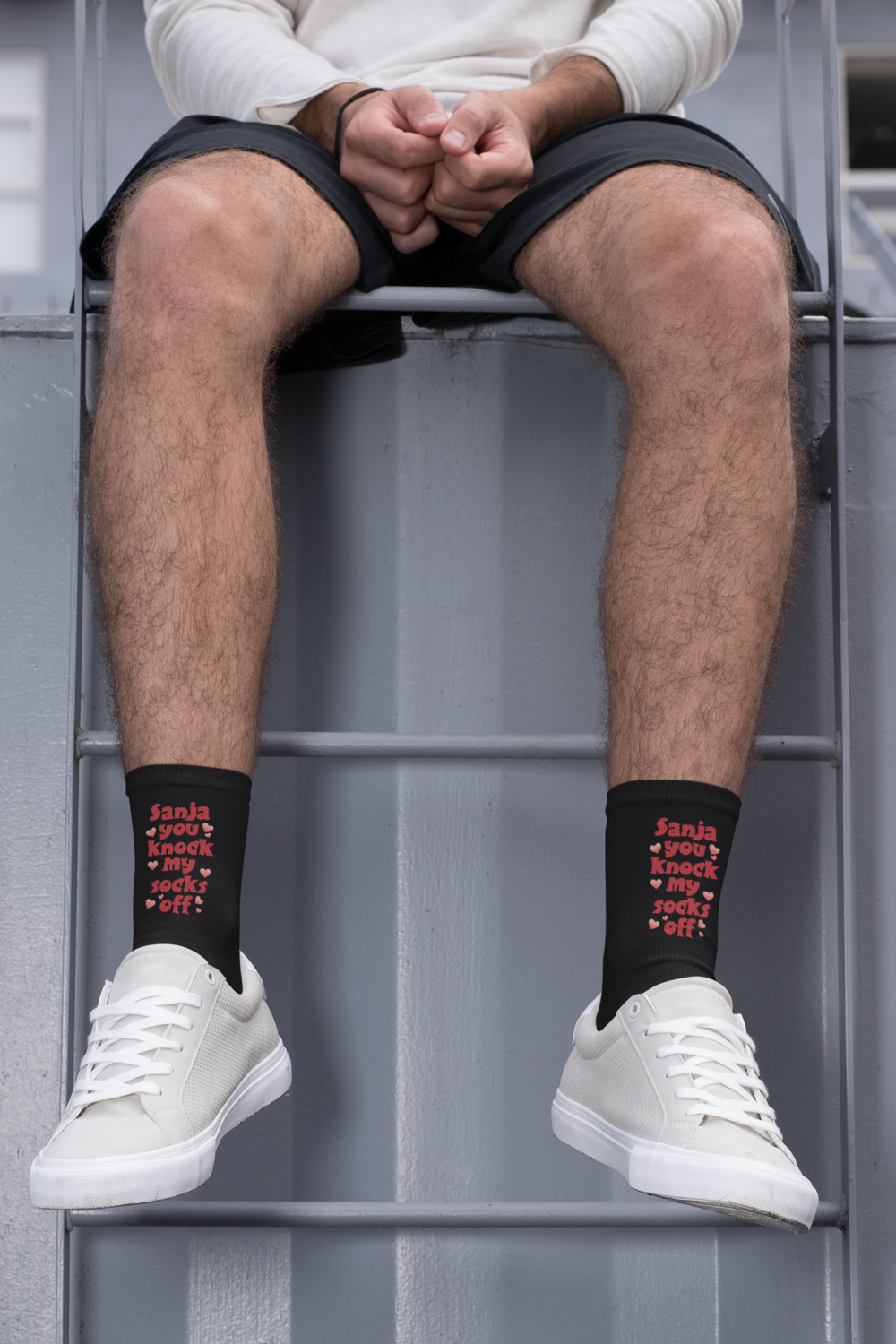 Personalizirane čarape YOU KNOCK MY SOCK OFF