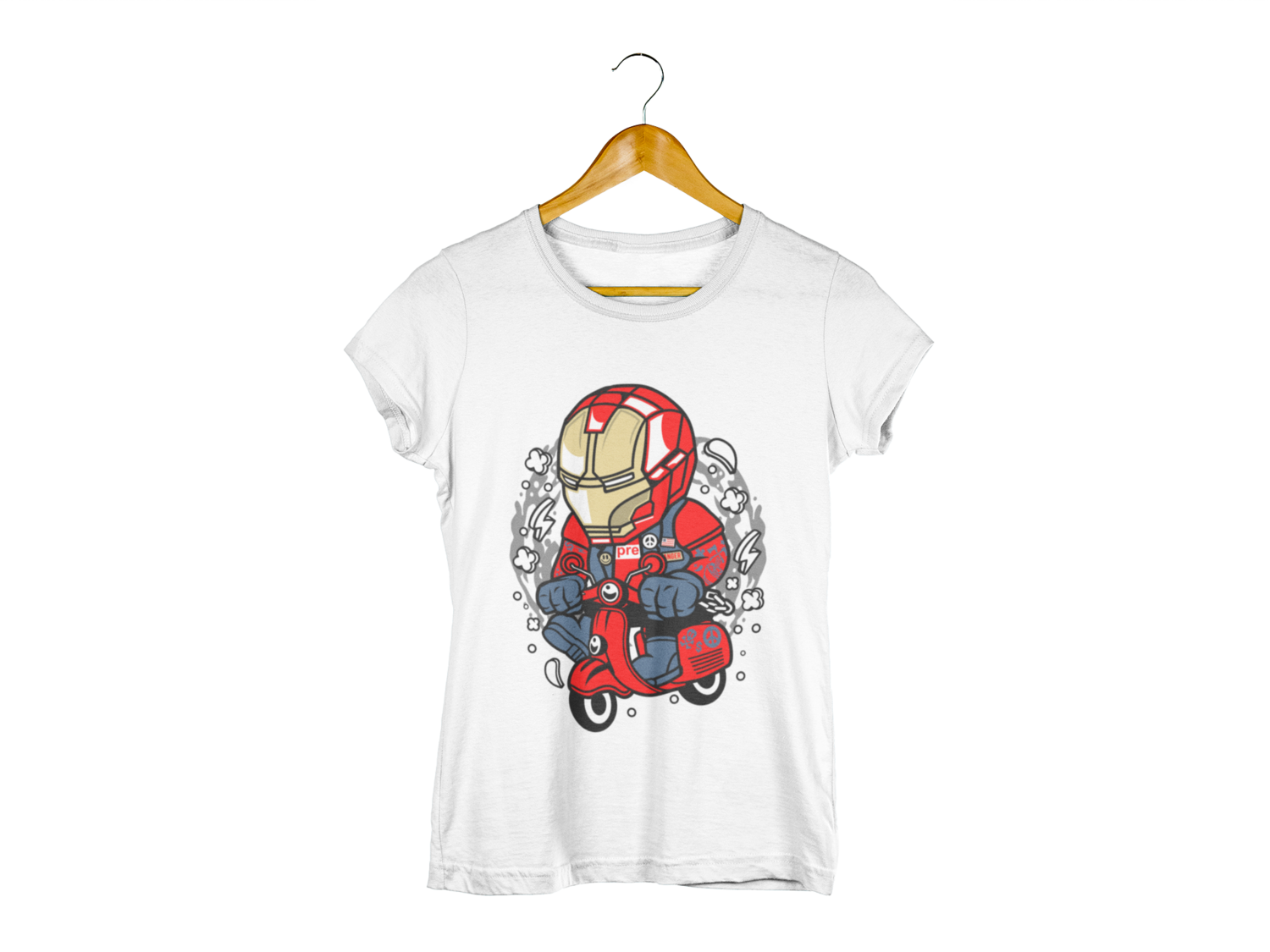 Majica Iron Man Motor bike