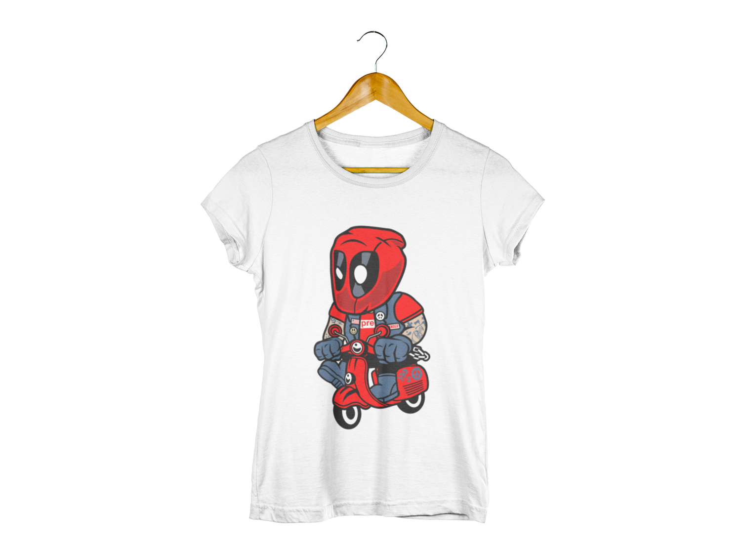 Majica Deadpool Biker