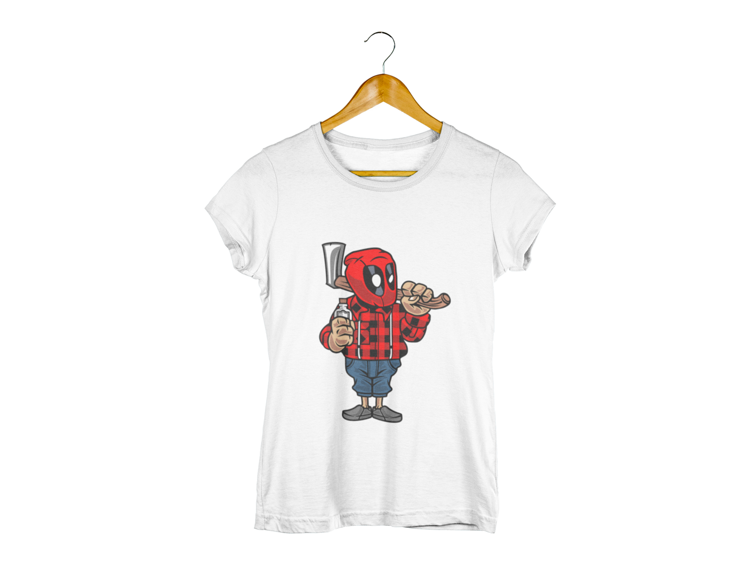 Majica Wood Deadpool