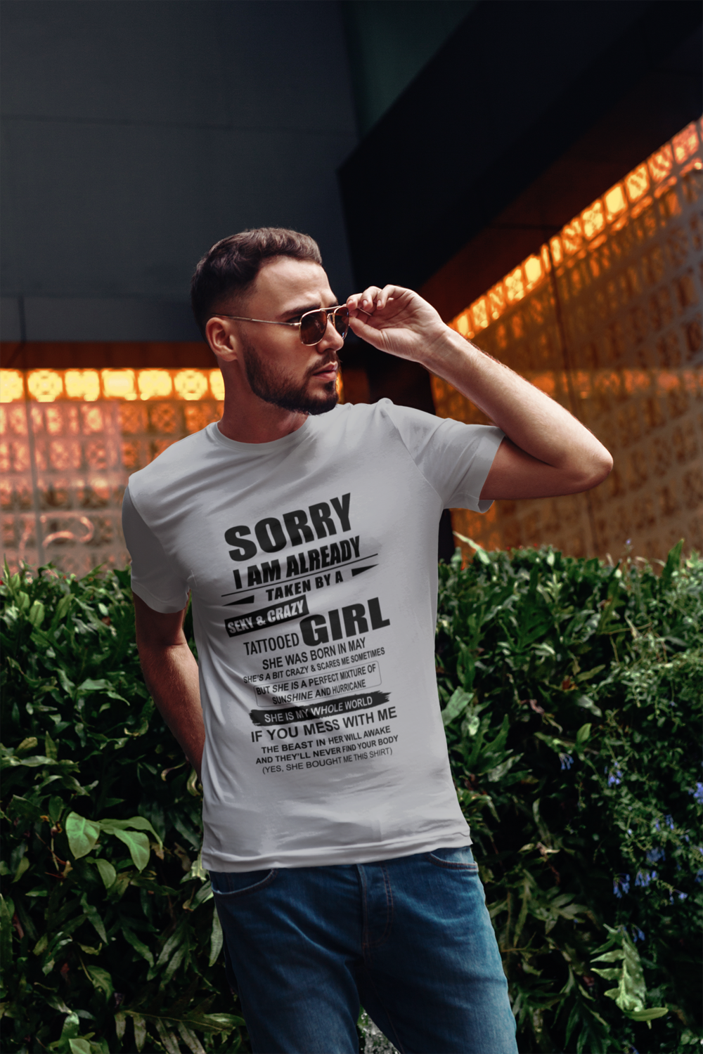 Sorry I'm already taken