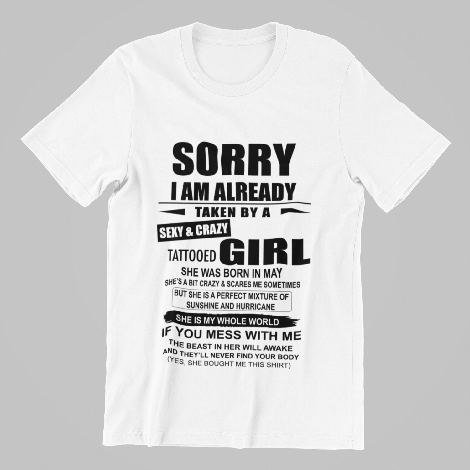 Sorry I'm already taken