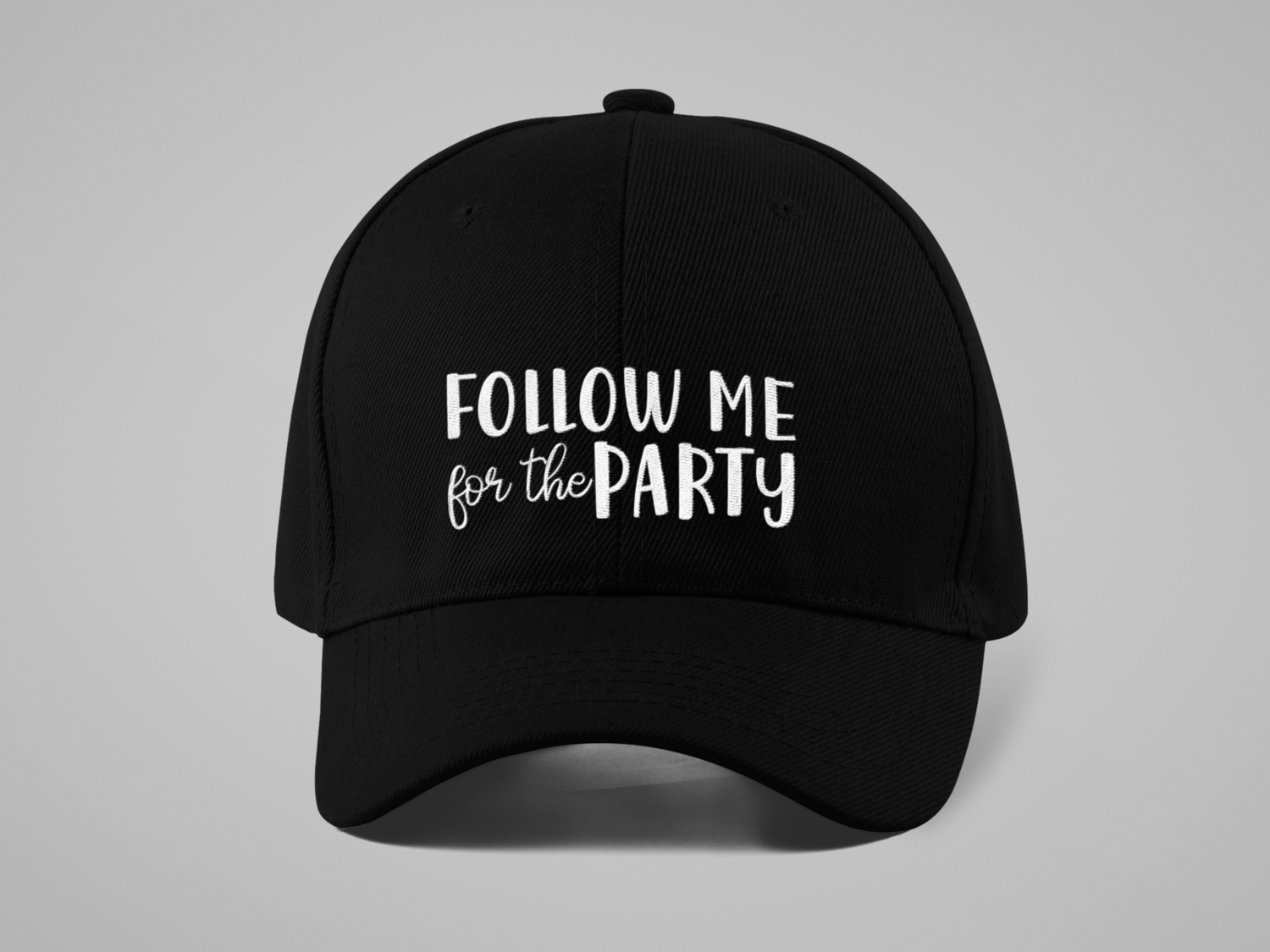 Follow me for the party