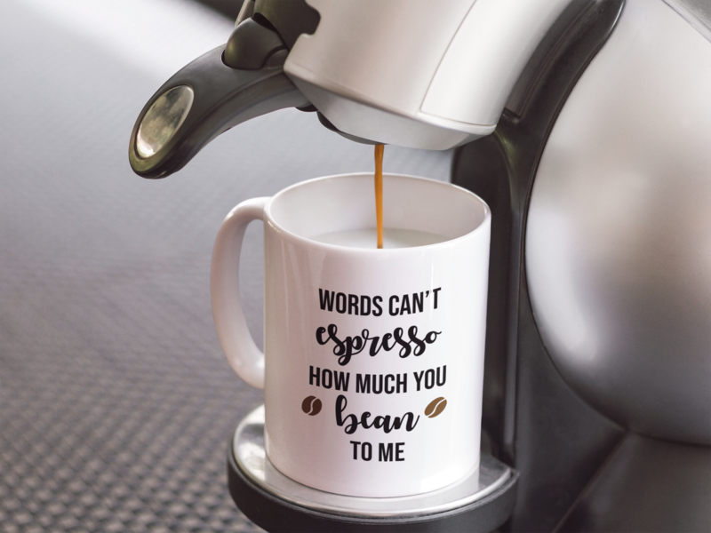 Personalizirana espresso šalica