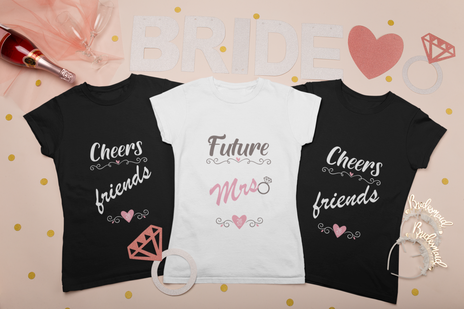 Future Mrs &amp; Cheers friends