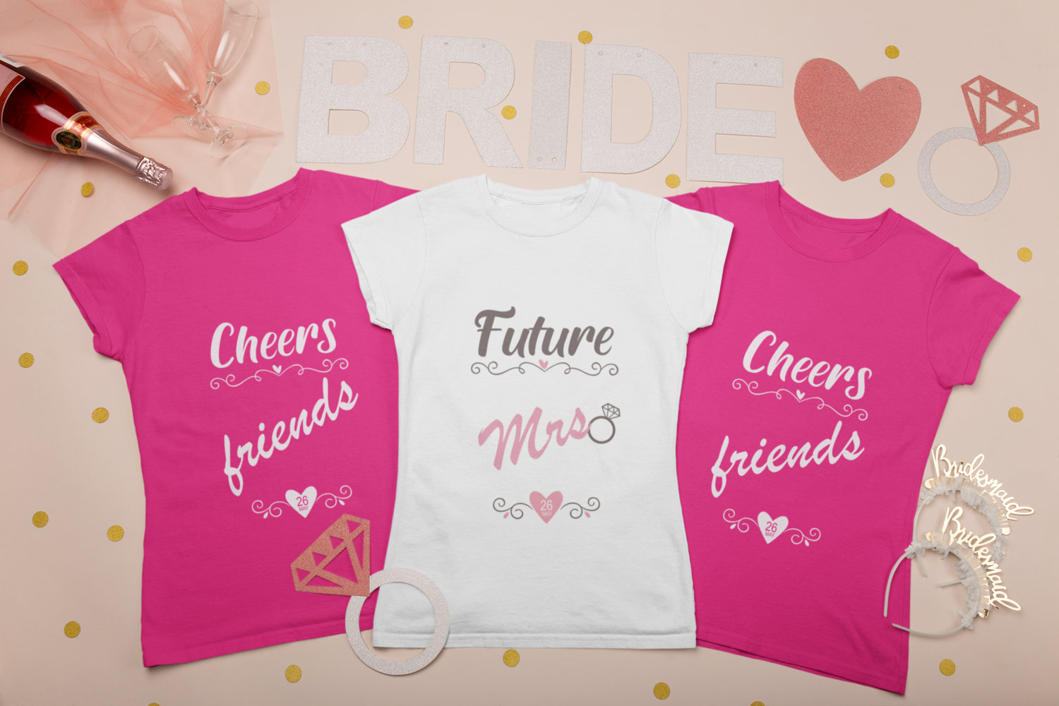 Future Mrs &amp; Cheers friends