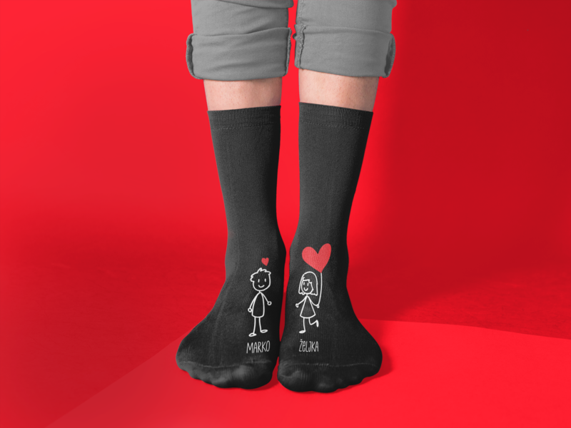 Personalizirane čarape sa imenima