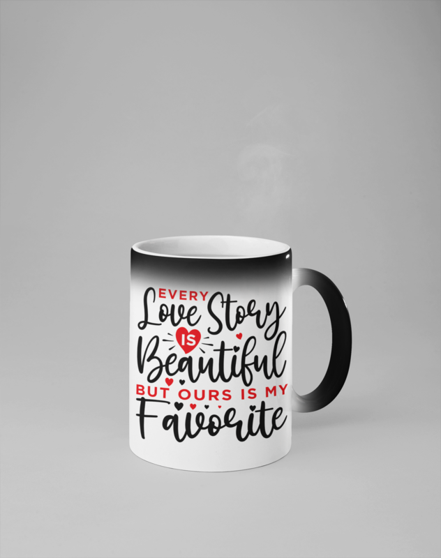 Magic šalica Favorite love story sa slikom