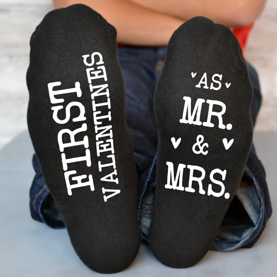 Personalizirane čarape first valentine