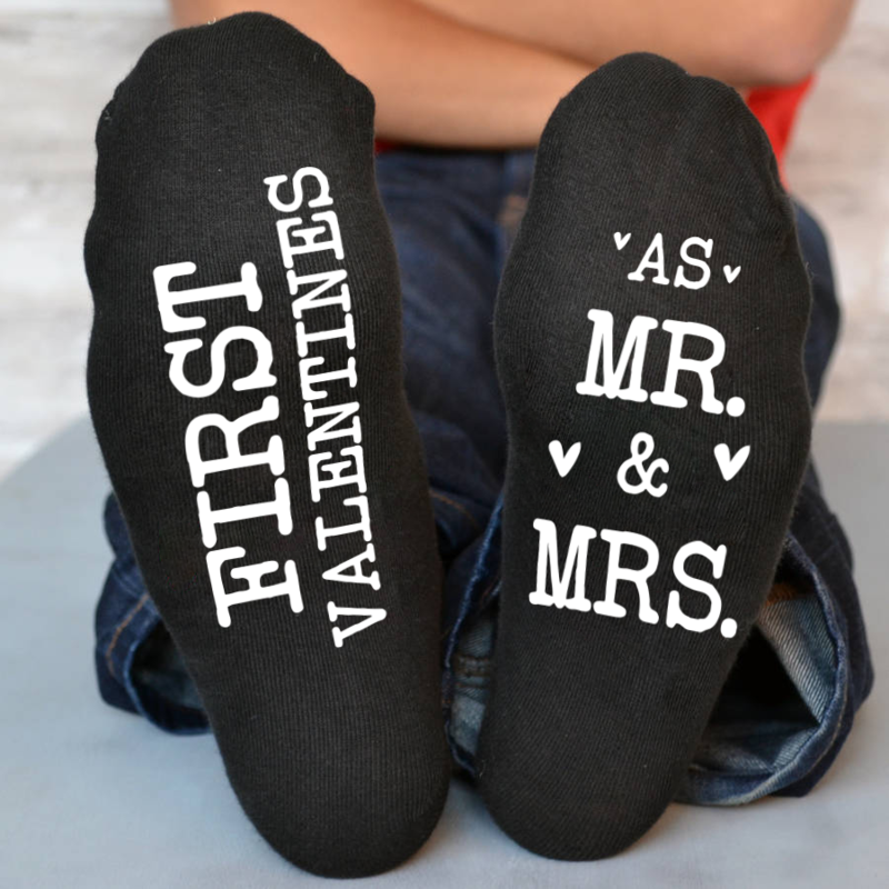 Personalizirane čarape first valentine