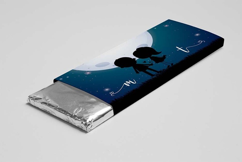 Personalizirana čokolada Night sky