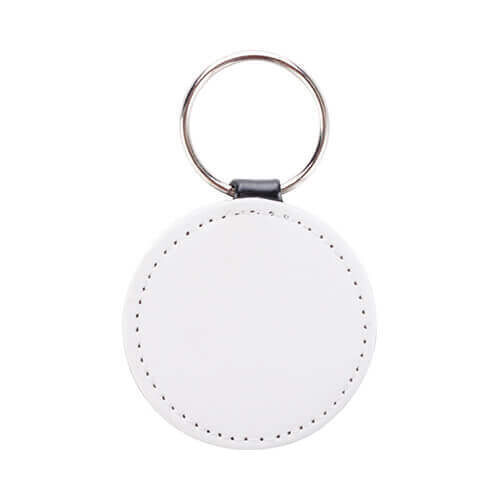 Personalizirani kožni privjesak okrugli