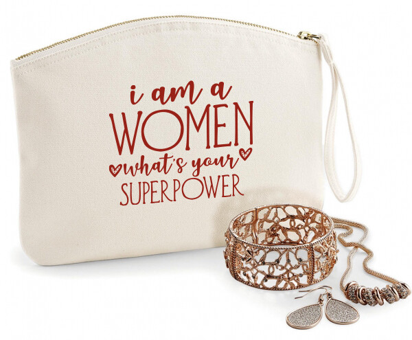 Kozmetička torbica Woman superpower
