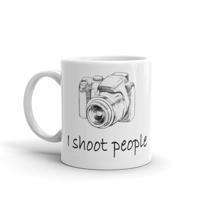I shoot people