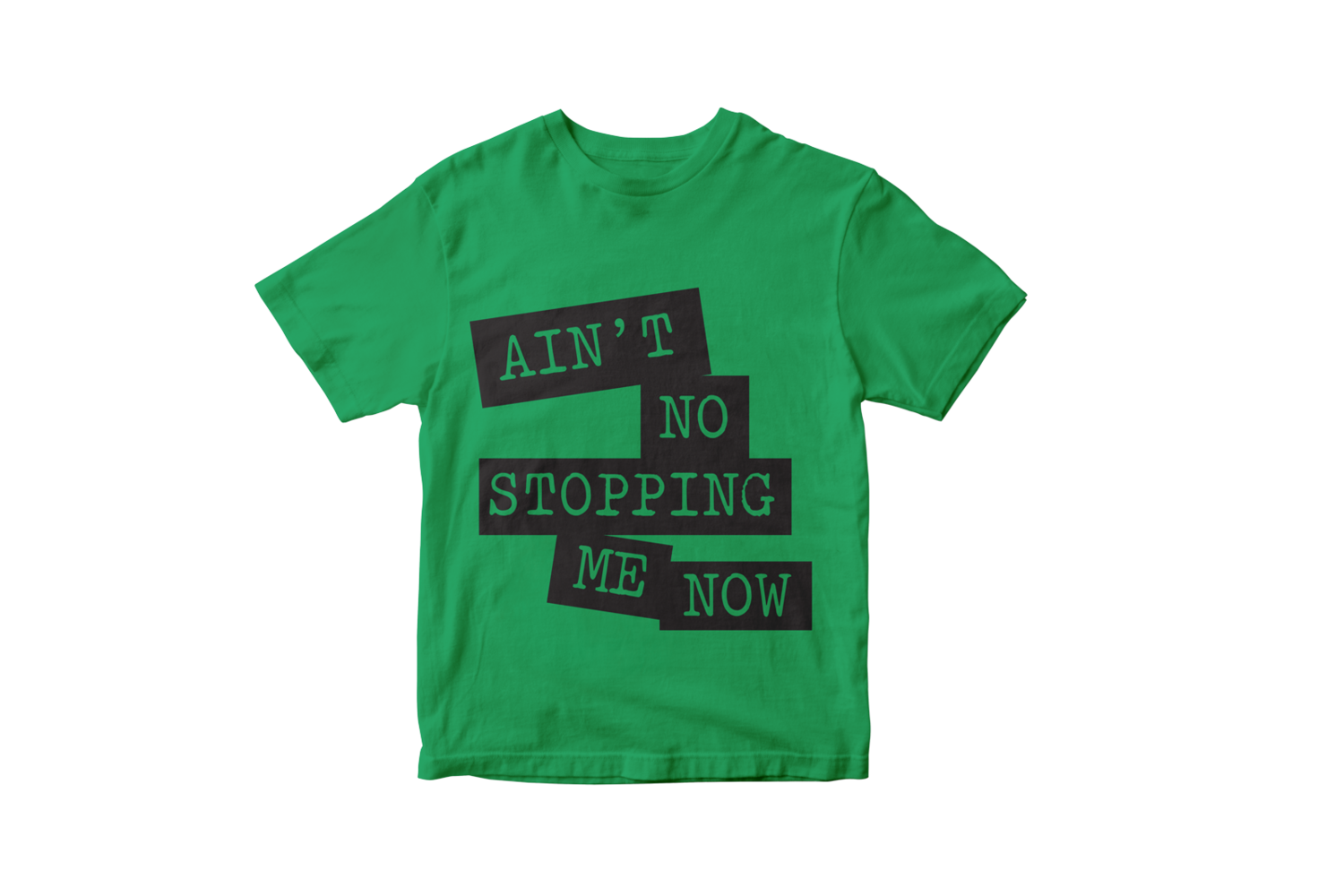 Ain't no stopping me now