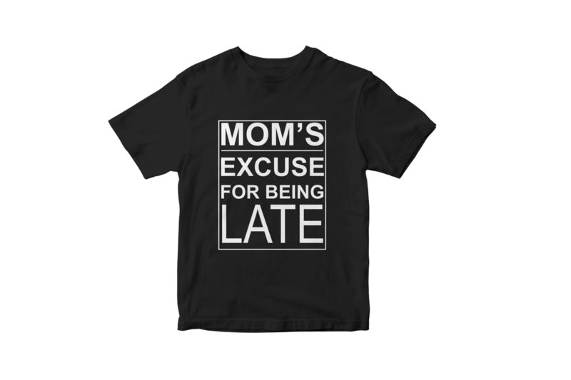 Mom's excuse for being late