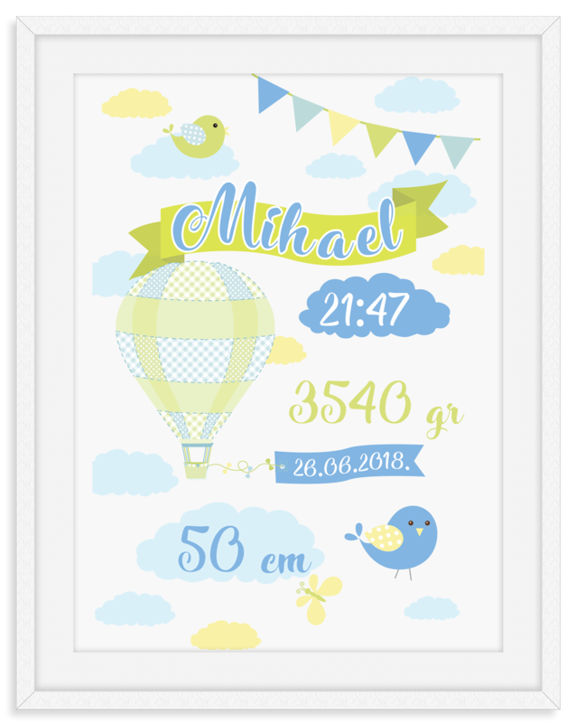 Balon u oblacima
