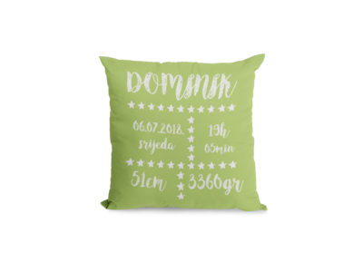 Dječji jastuk zvijezdice