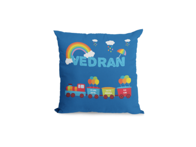 Dječji jastuk vlak