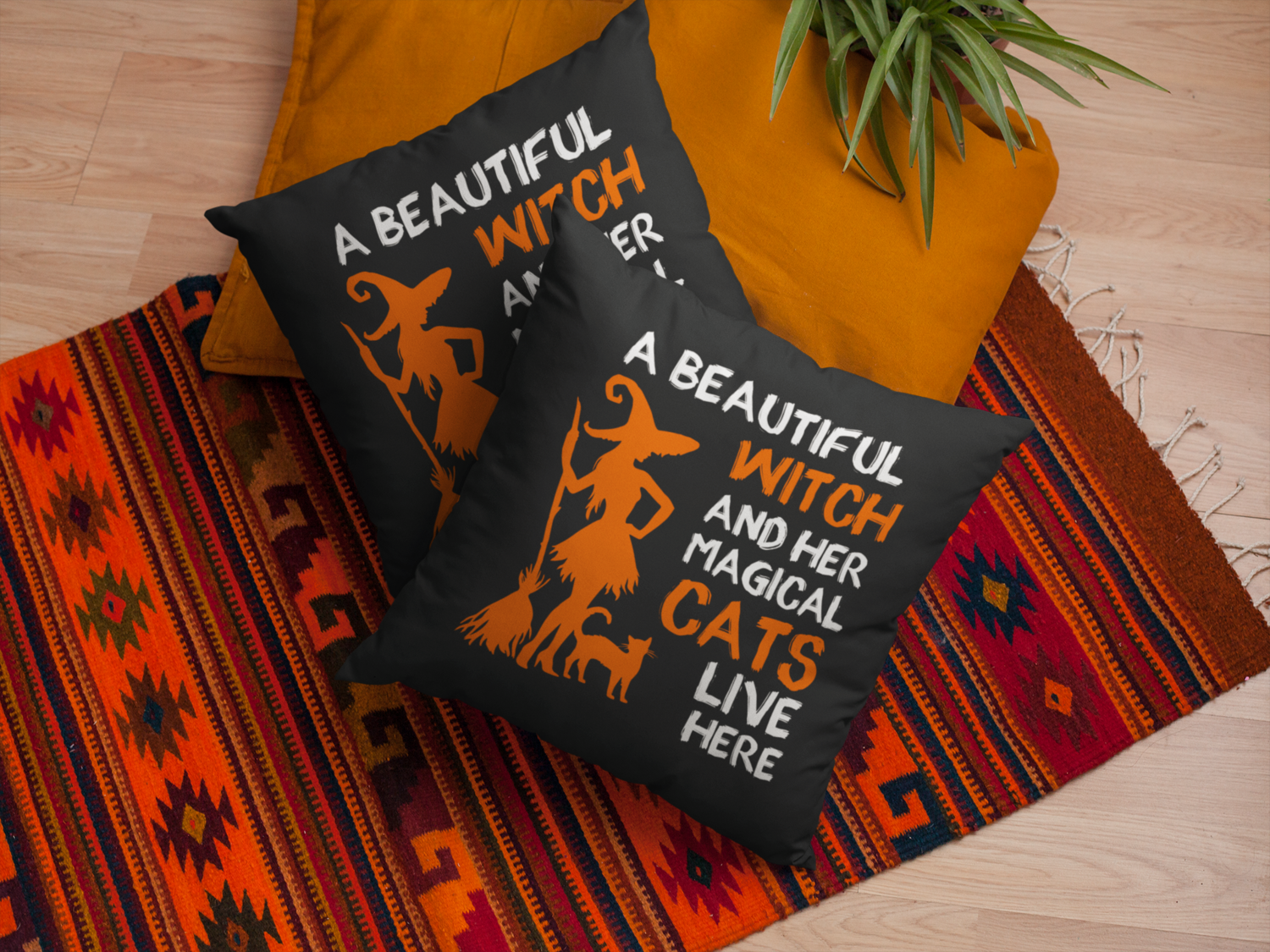 Jastuk beautiful witch