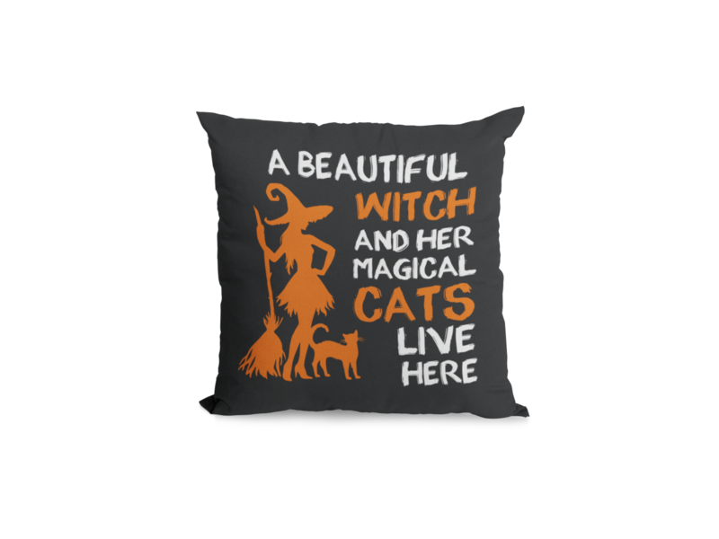 Jastuk beautiful witch