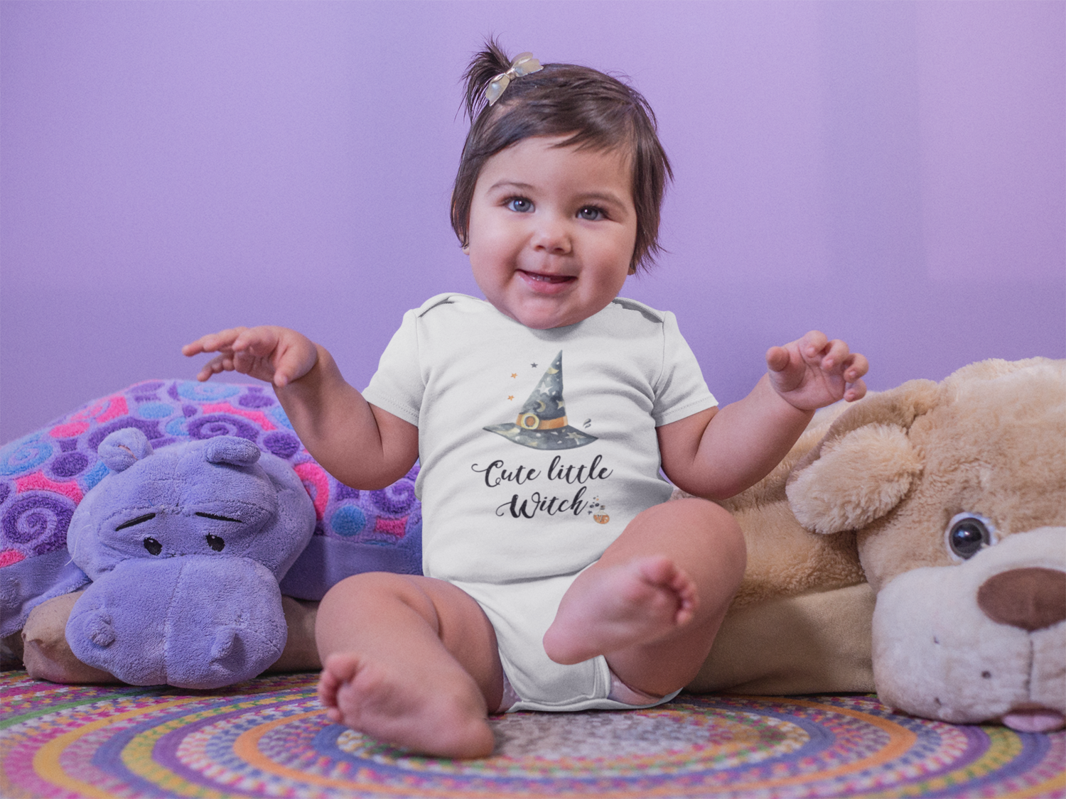 Cute little witch visual