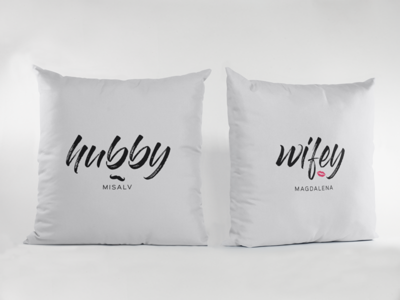 Jastuk hubby&amp;wiffey