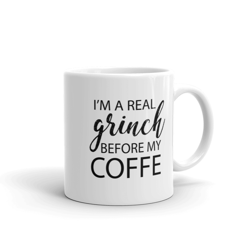 Grinch before coffee
