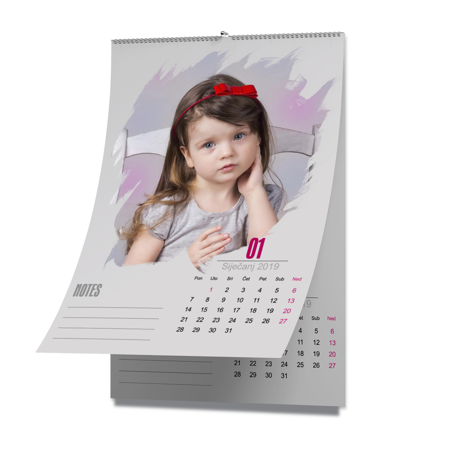 Personalizirani kalendar A4