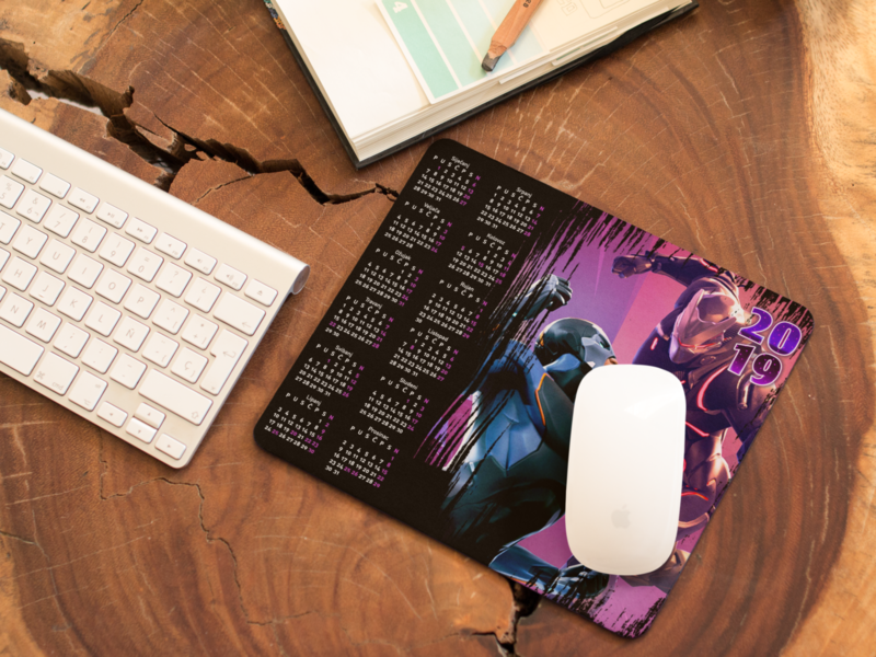 Podloga za miš - kalendar