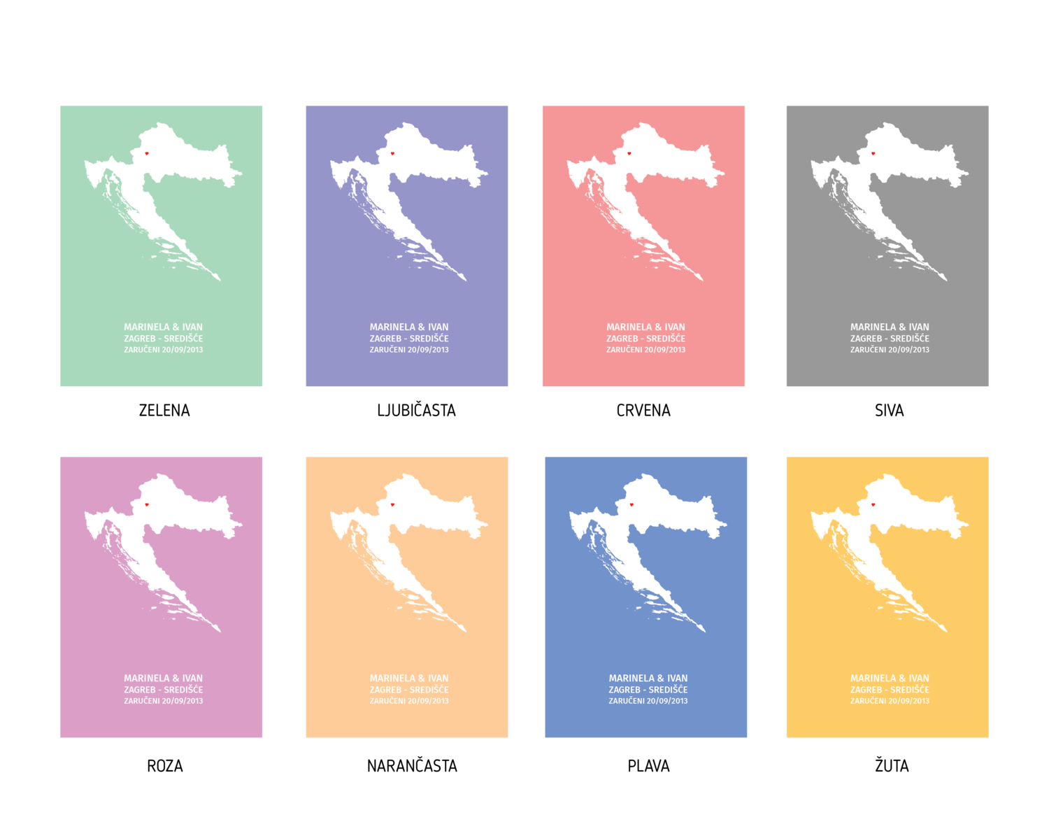 Personalizirana  mapa događaja