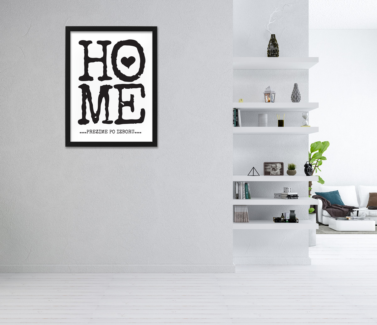 Personalizirani home natpis