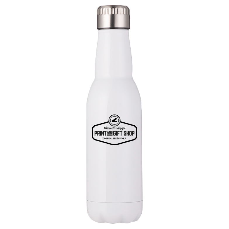 Personalizirana bijela pivska boca 500ml/17oz