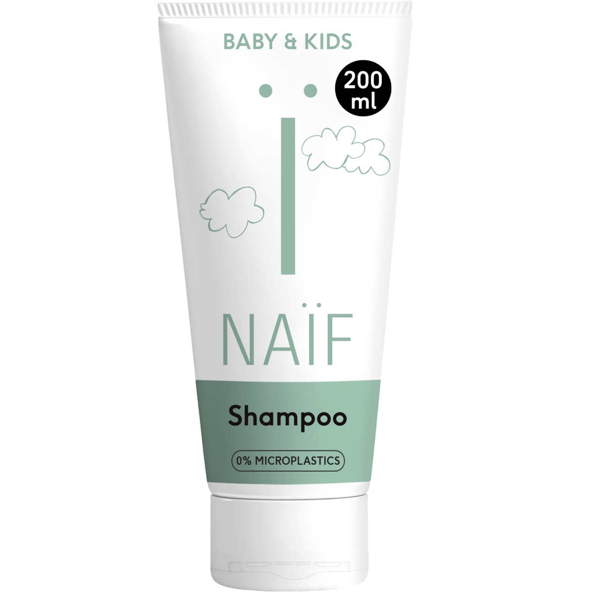 Naïf Voedende Shampoo voor Baby &amp; Kids 200ml