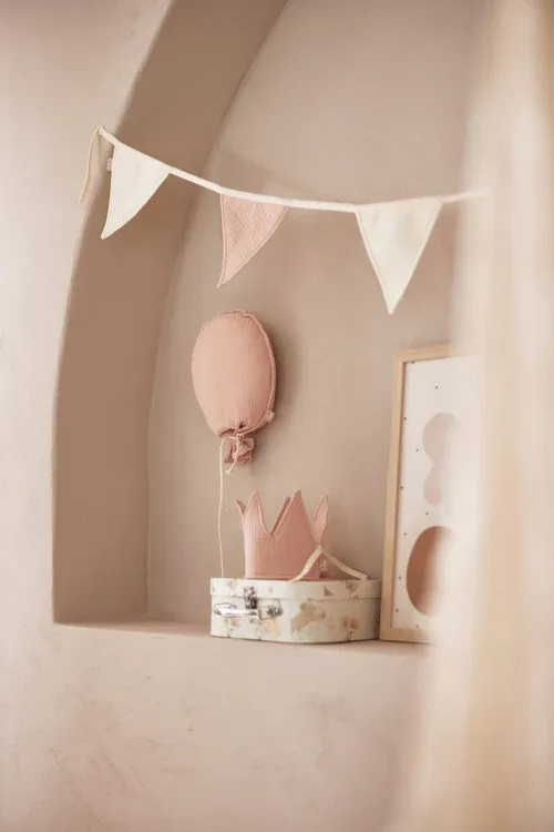 Vlaggenlijn Wild Rose/Ivory