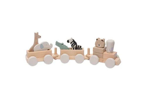 Houten speelgoedtrein - Jungle Jambo