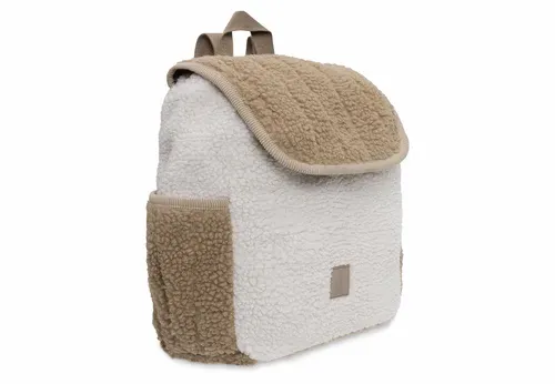 Rugtasje Colourblock naturel