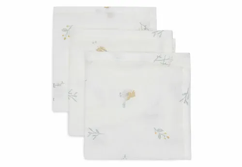 Hydrofiel Monddoekje Lovely Birds 3- stuks