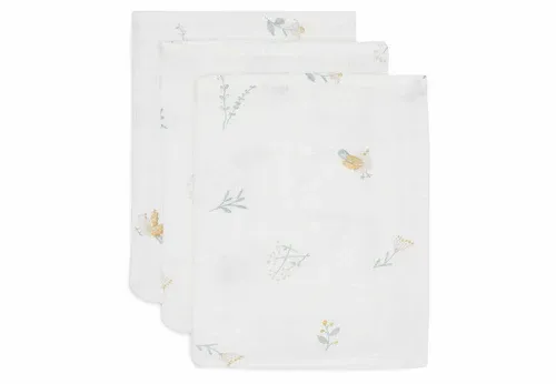 Washandje Hydrofiel Lovely Birds - 3 stuks
