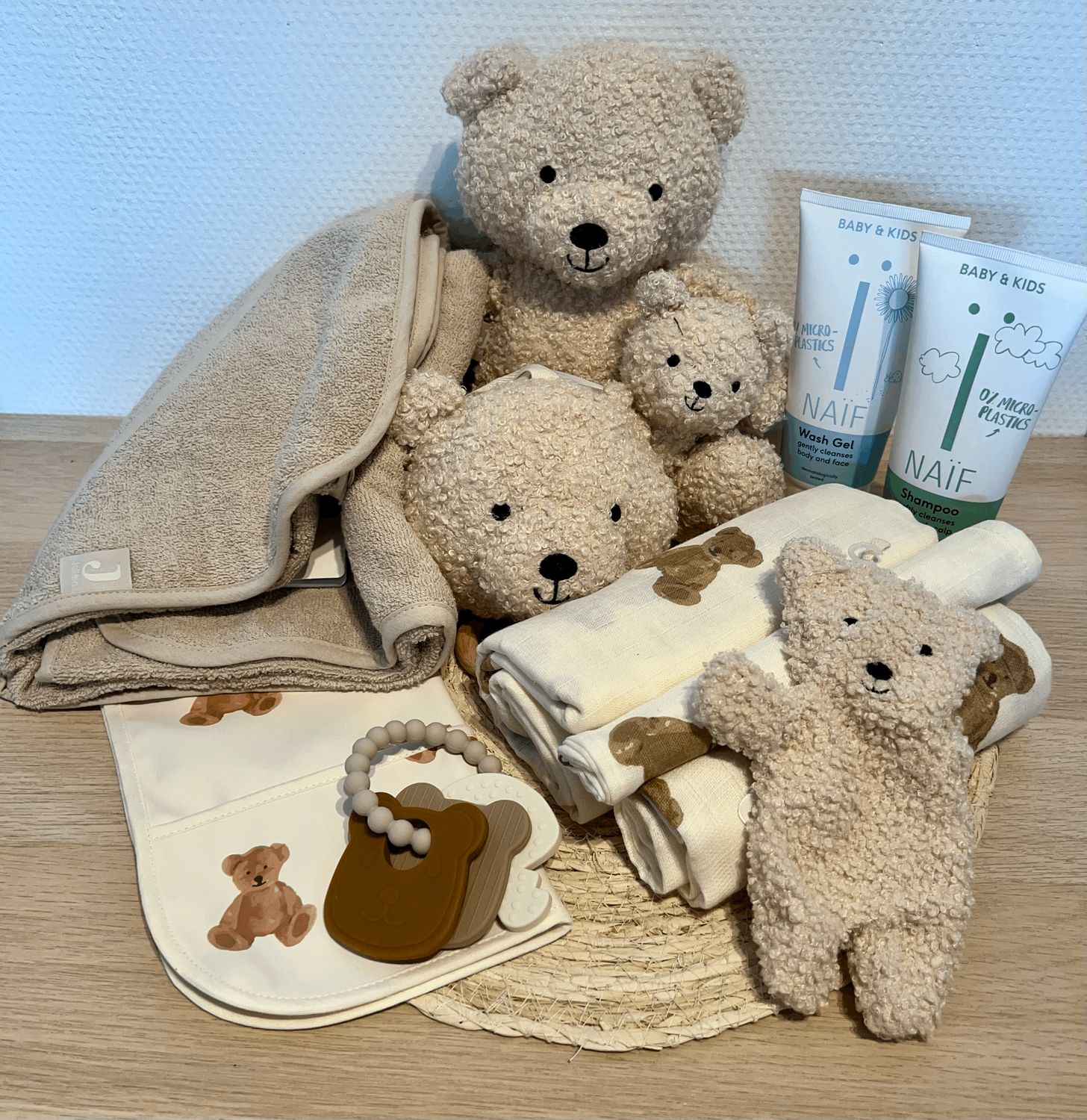 Kraampakket Teddy Bear Naturel XL