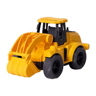 BIOplastic Graafmachine geel - 20 cm