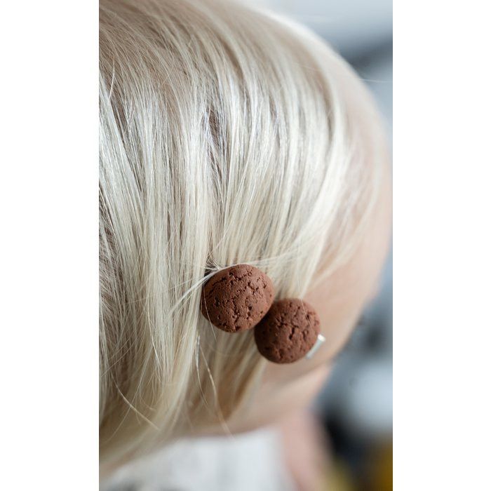 Haarspeldje Pepernoot