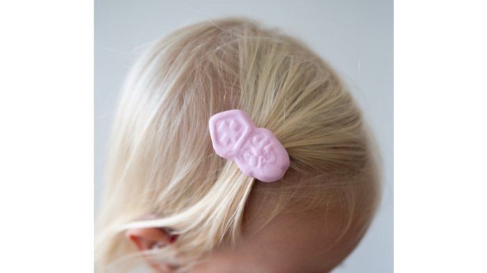 Haarspeldje Schuimpje - roze