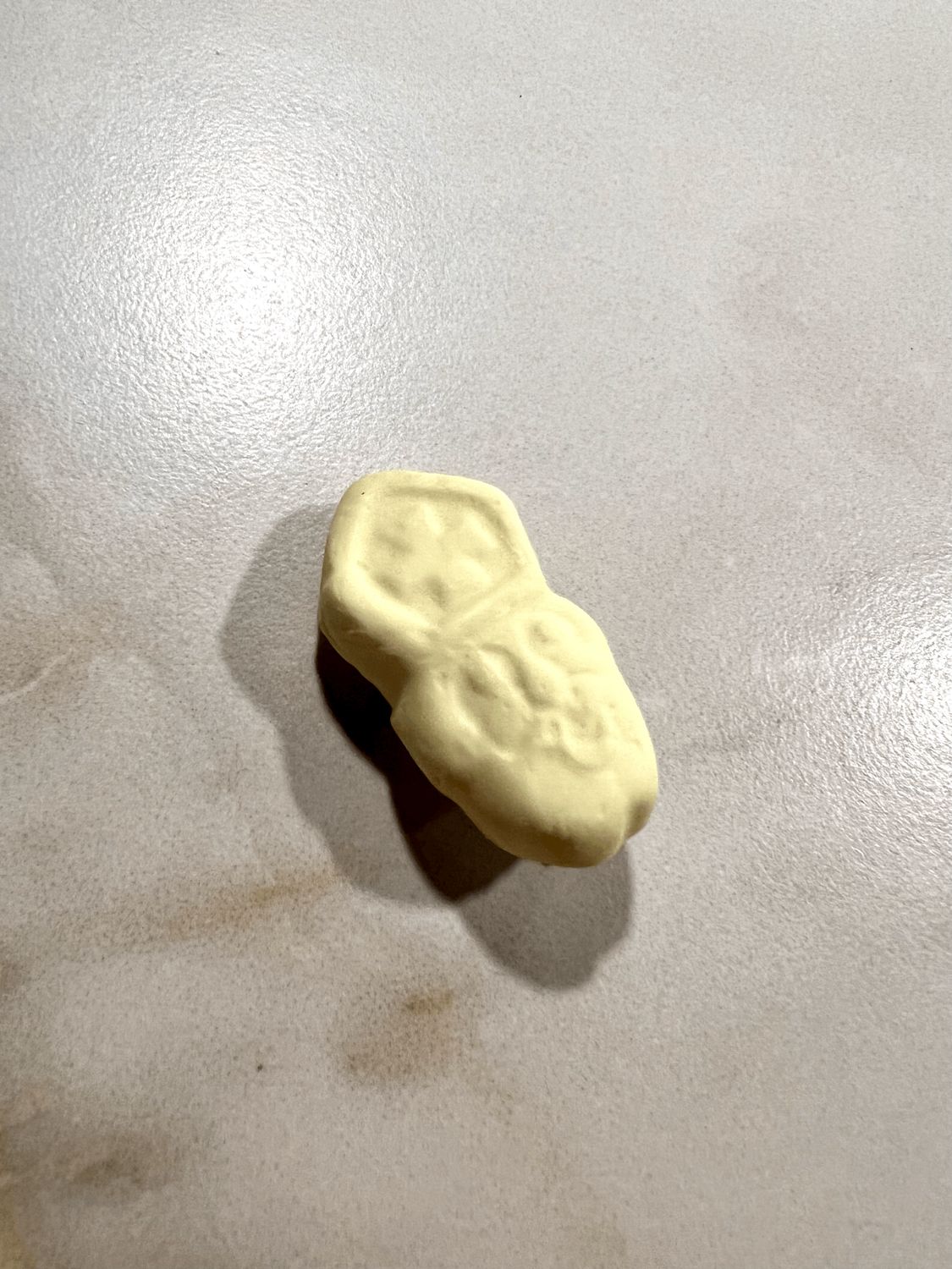 Haarspeldje Schuimpje - geel